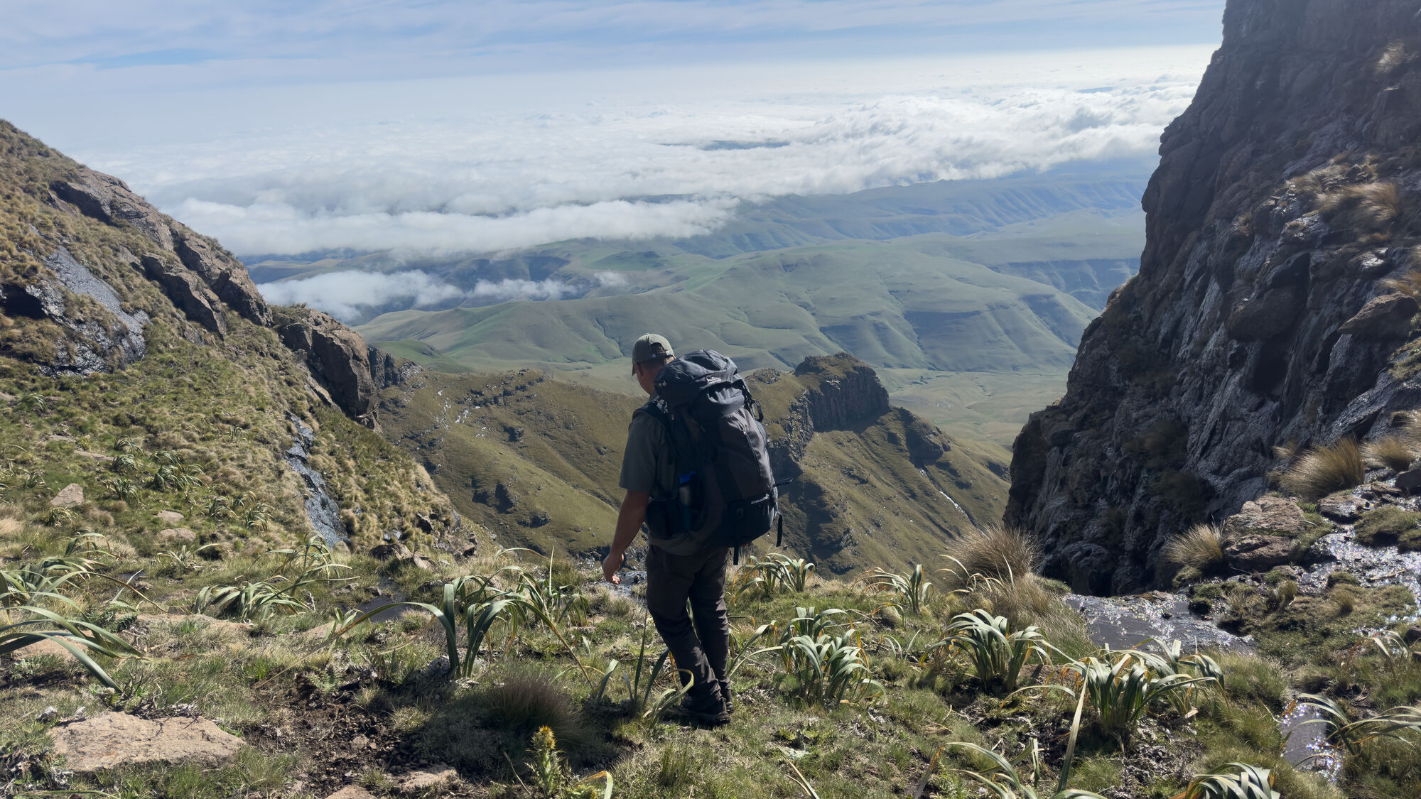 Hiking in the Drakensberg